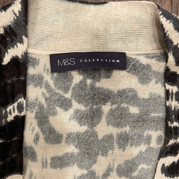 Marks and Spencer 100% acrylic tye dye shrug - Picture 2 of 3